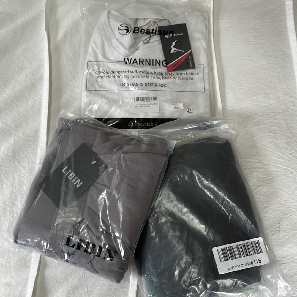 Never opened Womens Amazon athletic lot large / xl